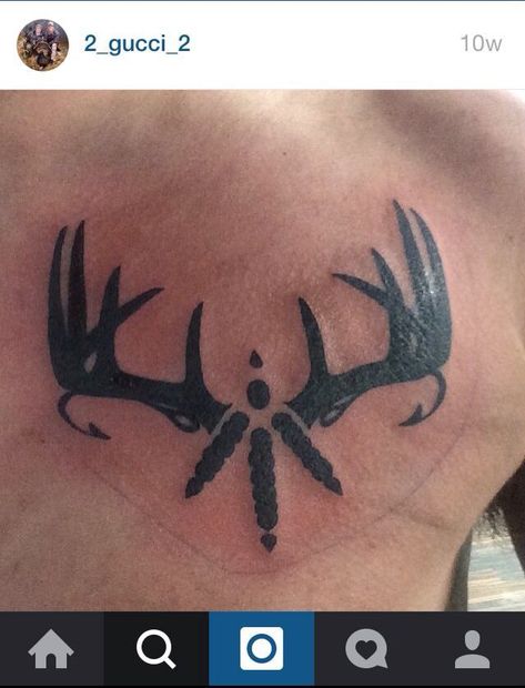 Wedding Rings Tattoo, Deer Antler Tattoos, Bow Hunting Tattoos, Turkey Tattoos, Southern Tattoos, Deer Hunting Tattoos, Tattoo Deer, Antler Tattoos, Trendy Wedding Rings