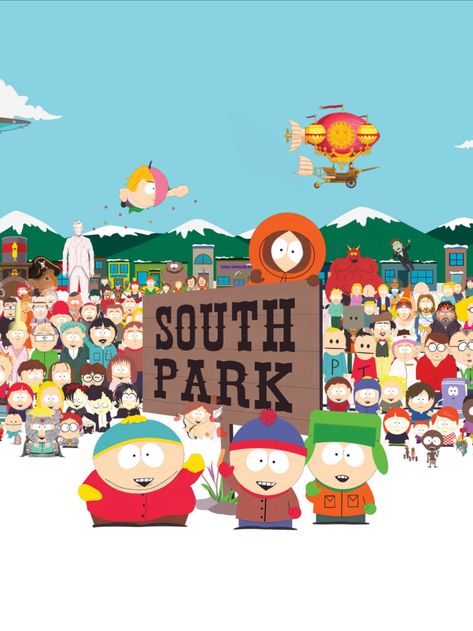 South Park Poster, Trey Parker, Matt Stone, South Park Funny, South Park Characters, Comedy Central, Custom Posters, Wallpaper Pc, Ipad Wallpaper