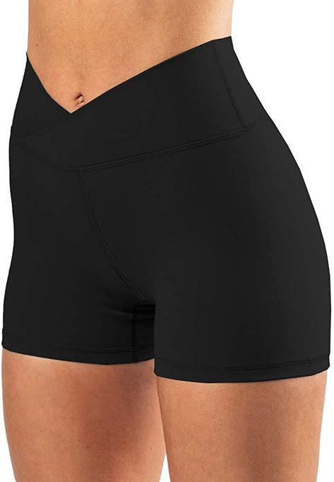 Super cute cross waist yoga shorts, workout shorts Leggings Pocket, Yoga Short, Womens Workout, Waist Workout, Workout Yoga, Running Leggings, Spandex Shorts, Lady Biker, Yoga Shorts