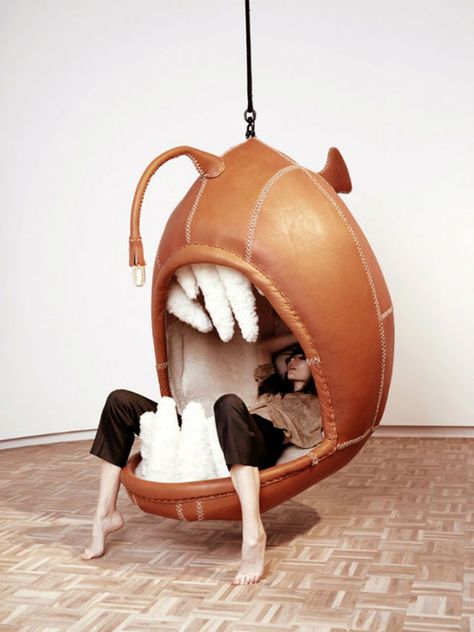 Check out These Large and Whimsical Animal-Shaped Chairs Animal Chair, Weird Furniture, Vernacular Architecture, Walnut Shell, Creative Idea, Built In Bookcase, Funky Furniture, Woodworking Plans Free, Wooden Chair