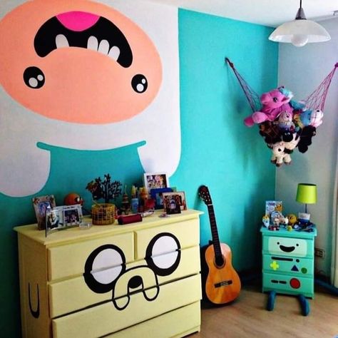 Adventure Time Room, Gamer Bedroom Ideas, Gamer Bedroom, Pastel Room, Room Goals, Cute Bedroom Decor, Room Makeover Inspiration, Cute Room Decor, Room Inspiration Bedroom