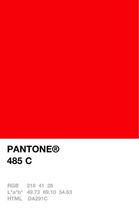 Pantone 485, Photography Icon, Orange Paint Colors, Pantone Red, Red Paint Colors, Ogilvy Mather, Front Door Paint Colors, Pantone Colour Palettes, Door Paint Colors