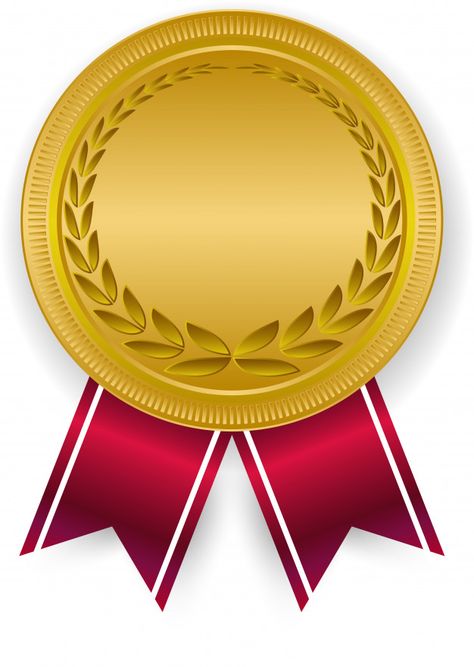 3d gold blank medal and red ribbon. Prem... | Premium Vector #Freepik #vector #ribbon #gold #badge #sport Certificate Layout, Festa Hot Wheels, Ribbon Vector, Medal Ribbon, Certificate Background, Ribbon Logo, Certificate Design Template, Ribbon Png, Online Logo Design