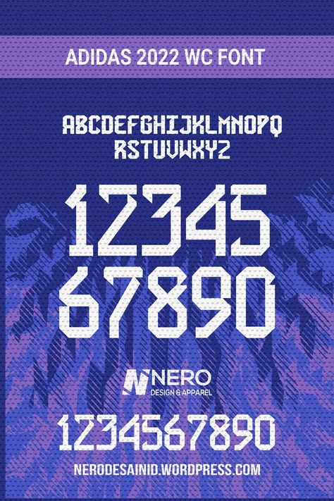 Jersey Number Design, Football Fonts Free, Sports Numbers Font, World Cup Design, Font Jersey, 2022 Font, Free Fonts For Commercial Use, Football Fonts, Top Free Fonts