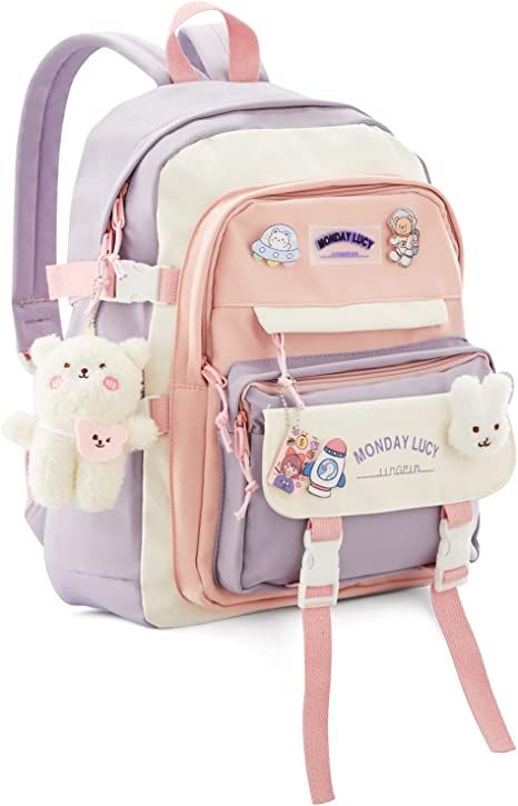 Kawaii, Travel, Backpacks, Aesthetic Backpacks For School, Kawaii Girl, School Bag, Laptop