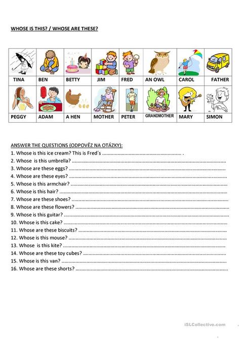 Solar System Worksheets, Worksheets For Preschoolers, Possessive Pronoun, Kids English, Activities Games, English Lessons For Kids, Elementary School Students, Teaching Jobs, English Language Learning