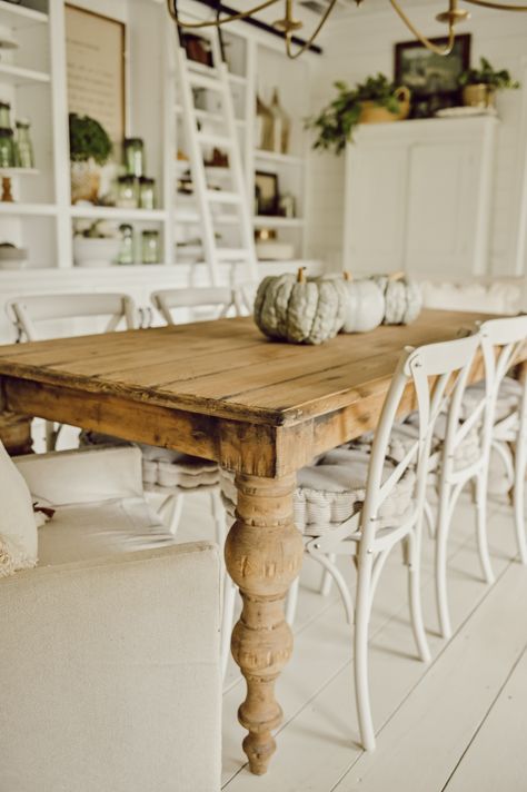 Staining Kitchen Table, Farmstyle Dining Table, Simple Dining Room Table, Narrow Dining Room Table, Narrow Dining Room, Antique Dining Table And Chairs, Narrow Dining Table, Garden Sunroom, Farmhouse Dining Tables