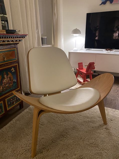 Wegner Shell Chair, Hans Wegner Shell Chair, Shell Chair, Hans Wegner, Shells, Bedroom, Furniture, Quick Saves, Home Decor