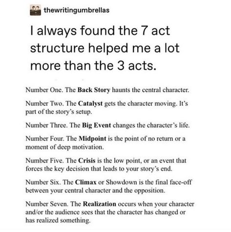 7 Plot Structure, Outlining A Story, Trio Group Reference, Book Story Line Ideas, Responses To We Have A Problem, Seven Act Story Structure, 5 Act Story Structure, 7 Act Structure, Seven Act Structure