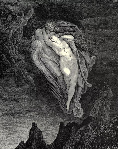 Orpheus And Eurydice, Tragic Love, Tragic Love Stories, Gustave Dore, David Gilmour, Mythology Art, Greek Myths, Music Albums, Rimini