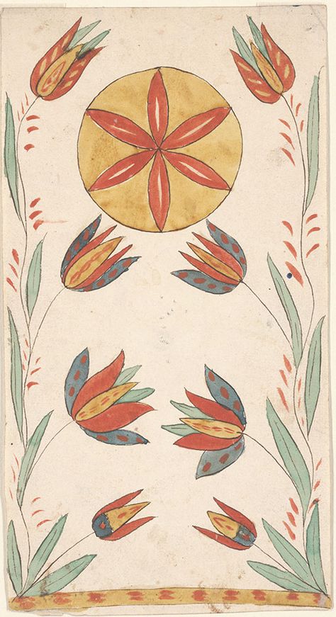 Fraktur Art, Pennsylvania Dutch Art, German Decor, Hex Signs, Primitive Painting, Contemporary Folk Art, German Folk, Print Design Art, Flower Vase Arrangements