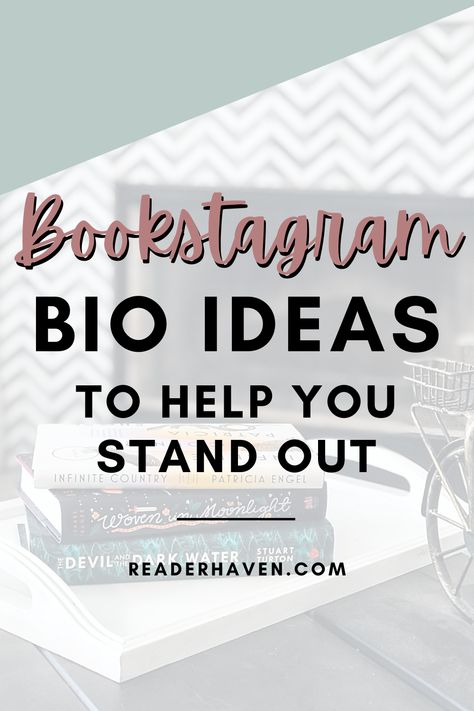 Book Bio Ideas, Instagram Bio Ideas For Book Lovers, Bio For Bookstagram, Bio Ideas For Bookstagram, Bookstagram Username Ideas, Bookstagram Bio Ideas, Bookstagram Ideas Posts, Book Blogging, Bookstagram Ideas