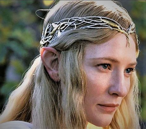 High Elf Aesthetic, Elvish Hair, Ethereal Accessories, Celtic Elf, Elvish Hairstyles, Elven Hair, Elven Ears, Elf Hair, Lotr Wedding