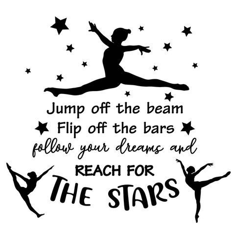 Gymnast Bedroom Ideas, Free Gymnastics Svg Files For Cricut, Gymnast Quotes, Gymnastic Quotes, Gymnastics Sayings, Gymnastics Backgrounds, Gymnastics Room Decor, Gymnastics Bedroom, Inspirational Gymnastics Quotes