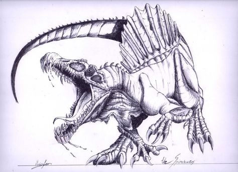 Dinosaur Tattoo Spinosaurus, Mosasaurus Tattoo, Indominus Rex Drawing, Spinosaurus Tattoo, Dino Drawing, Dinosaur Sketch, Dinosaur Tattoos, Cats Art Drawing, Skeleton Drawings