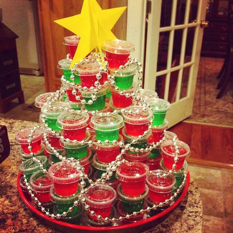 Christmas Jelly Shots, Christmas Jello Shots, Christmas Decora, Christmas Games For Adults, Gift Drawing, Hallmark Christmas Movies, Christmas Tree With Gifts, Hallmark Christmas, Christmas Tree Themes