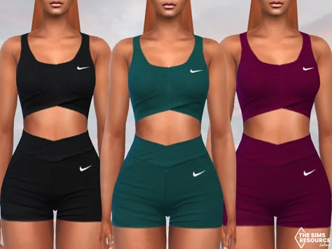 Sims 4 Workout Clothes, Sims 4 Workout, The Sims 4 Pack, Mods Sims 4, Clothes Cc, Sims 4 Tsr, Die Sims 4, The Sims 4 Pc, Cc Mods