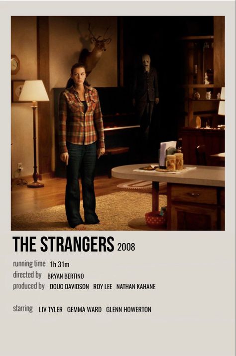 The Stranger Movie Poster, The Strangers Poster, The Strangers Aesthetic, The Strangers Movie, The Strangers 2008, Strangers Movie, Movies Minimalist, Polaroid Movie Poster, The Strangers