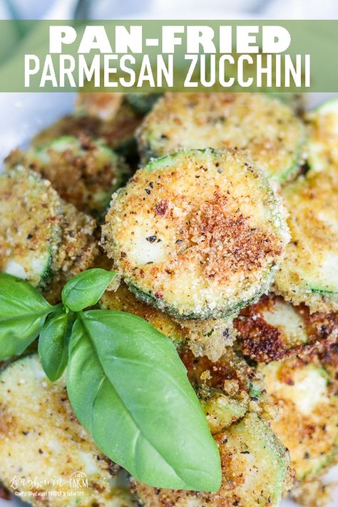 Fried Parmesan Zucchini, Pan Fried Zucchini, Zucchini Parmesan, Easy Zucchini Recipes, Fried Zucchini, Zucchini Recipe, Parmesan Zucchini, Southern Kitchen, Side Dish Recipes Easy