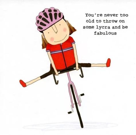 Happy Birthday Bicycle, Bicycle Birthday, Rosie Made A Thing, Bike Quotes, Birthday Captions, Happy Birthday Funny, Birthday Quotes Funny, Funny Greetings, Funny Birthday Card