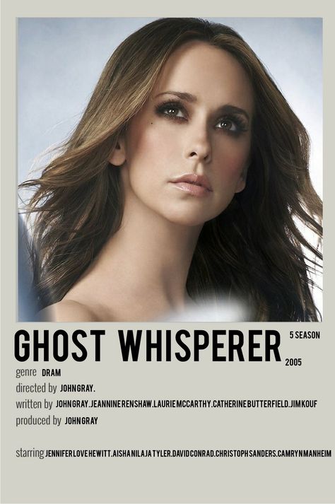 minimalist polaroid movie posters Evil Children, Series Ideas, Most Paused Movie Scenes, Ghost Whisperer, The Pause, The Phantom Menace, Psychological Horror, Jennifer Love Hewitt, Neo Noir