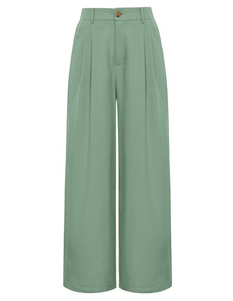 PRICES MAY VARY. Materials: 70%cotton+30%linen,soft, breathable, lightweight and friendly to skin.the loose fit and versatile fabric allows you to experience ultimate comfort. Casual palazzo pants : designed with a straight leg cut, women long trousers offer a classic silhouette that flatters various body types. these cotton and linen pants combine style and functionality, making them a versatile wardrobe staple that can be dressed up or down for different occasions. Featuring pleating at the fr Lawyer Chic, A Line Pants, Straight Pants Design, Cottagecore Pants, Cute Trousers, Straight Cut Pants, Linen Top Women, Wide Leg Dress Pants, Fabric Combinations