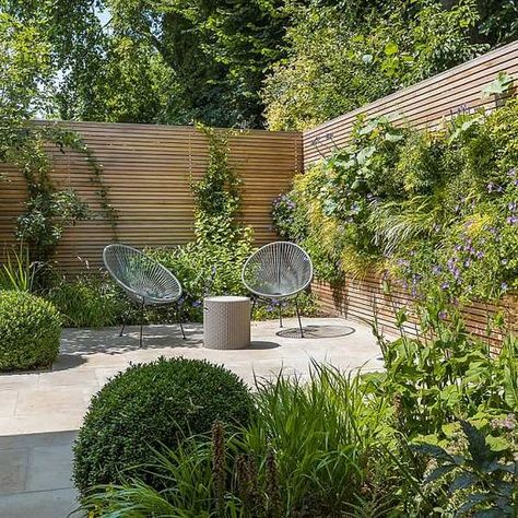 Moderne Have, Narrow Garden, Small Courtyard Gardens, Courtyard Gardens Design, Hardscape Design, Minimalist Garden, Small Courtyards, Modern Garden Design, Garden Design Ideas