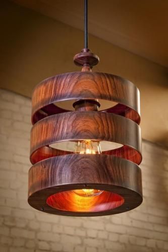 Diy Luminaire, Diy Lampe, Cool Wood Projects, Wooden Light, Wooden Lamp, Creative Lighting, Wood Lamps, The Ceiling, Diy Lighting