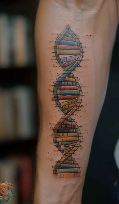 Literature Tattoos, Bookworm Tattoo, Reading Tattoo, Book Inspired Tattoos, Book Lover Tattoo, Feminine Shoulder Tattoos, Birria Recipe, Beef Birria, Dna Tattoo