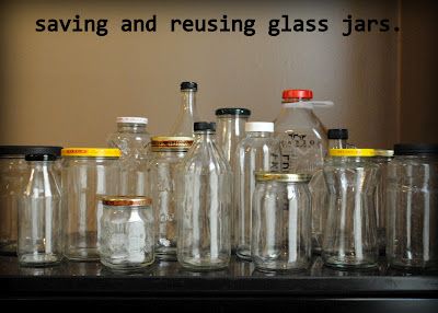 why and how to save and reuse glass jars - what jars are good for what and how to remove the labels easily. Reusing Glass Jars, Reuse Glass Jars, Homemade Goo Gone, Upcycle Jars, Reuse Jars, Crafts With Glass Jars, Jar Saving, Homemade Products, Jar Storage