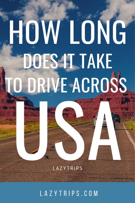 Driving across America is the ultimate road trip whichever route across you take between the East Coast and West Coast.  If you're wondering how long it takes to actually do the drive, this guide will tell you everything about the driving time, actual number of days it will take and the key differences between the route options. Driving Across Country, Drive Across America, Girls Roadtrip, Road Trip Across America, Cross Country Trip, Cross Country Road Trip, Road Trip Routes, Visit Usa, Road Trip Destinations