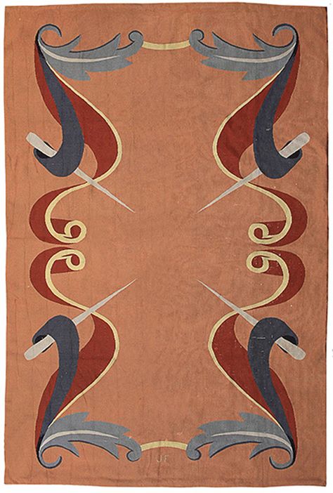 French Aubusson Carpet after André Arbus, circa 1940 I want it! Aubusson Rugs, Art Deco Rugs, Art Deco Rug, Square Rugs, Art Deco Furniture, Shaggy Rug, French Art Deco, Patterned Carpet, Flat Weave Rug