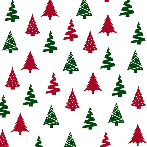 A variety of unique Christmas tree designs. This pattern can be used as wrapping paper, backgrounds or any other Christmas related project. Christmas Tree Scrapbook Paper, Christmas Tree Design Graphic, Christmas Background Pattern, Green Christmas Iphone Wallpaper, Christmas Print Pattern, Checks Design Pattern, Christmas Designs Pattern, Red And Green Christmas Wallpaper, Christmas Prints And Patterns