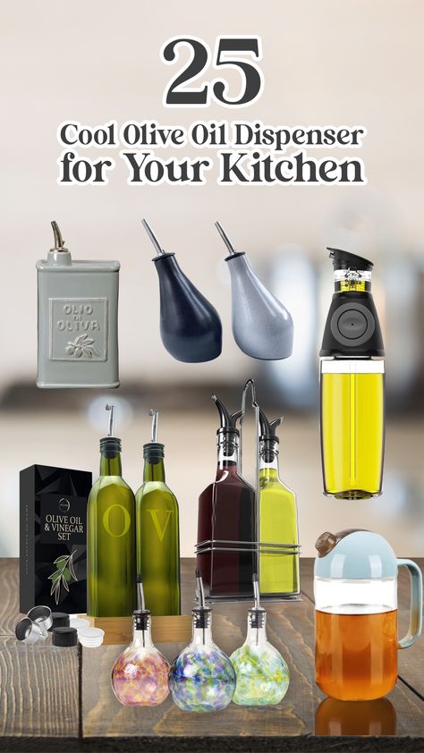 who’s to say that we can’t find any cool olive oil dispensers? As a matter of fact, that’s the reason why we’re here. Let’s get down to business, shall we? #oliveoildispenser #oliveoildispenserideas #oliveoildispenserceramic #oliveoildispenserdiy #kitchentools #kitchentoolsandgadgets #kitchentoolsorganization #kitchentoolsandequipment #kitchentoolsmusthave Oil Container Kitchen, Oil Dispenser Kitchen, Olive Oil Container, Kitchen Tools And Equipment, Kitchen Tools Organization, Natural Lubricant, Vinegar Dispenser, Tea Container, Olive Oil Dispenser