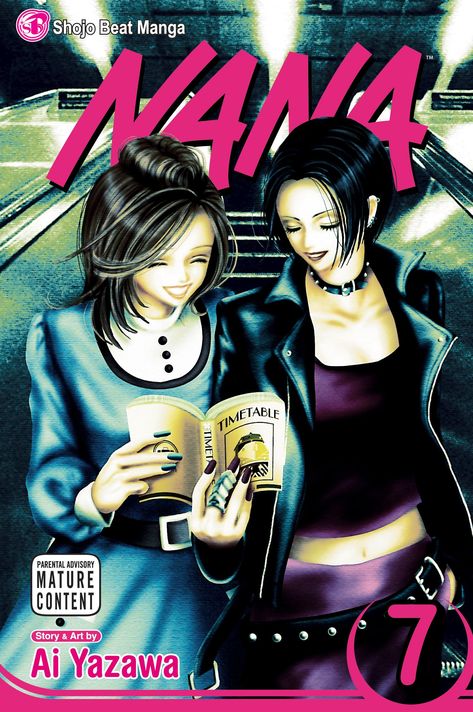 Anime Novel, Anime Nana, Nana Manga, Nana Osaki, Poster Anime, Viz Media, Manga Covers, Two Girls, Pics Art