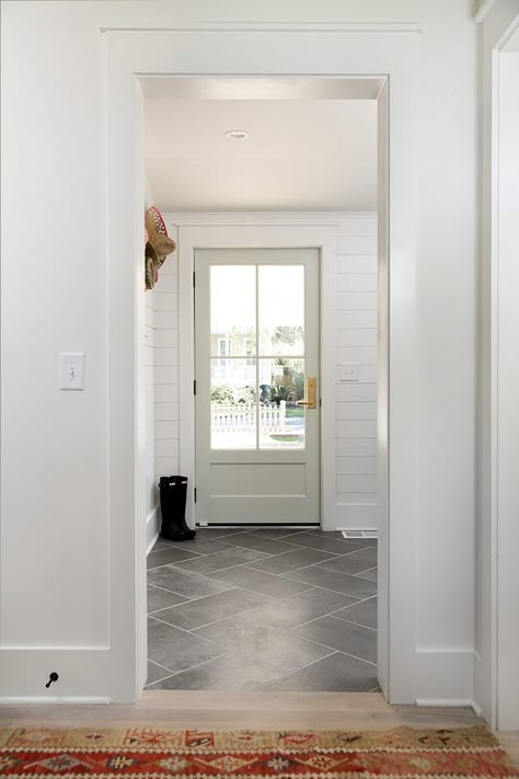 Herringbone Tile Floors, Laundry Room Tile, Entryway Tile, Mudroom Flooring, Entryway Flooring, Laundry Room Flooring, Mudroom Entryway, Hallway Flooring, Mudroom Laundry Room