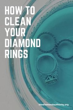 Diy Jewelry Cleaner Diamonds, Wedding Ring Cleaner, Diamond Ring Cleaner, Ring Cleaning, Ring Cleaner, Diamond Cleaner, Cleaning Diamond Rings, Homemade Jewelry Cleaner, Jewelry Cleaner Diy