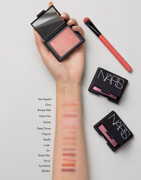 https://ombiaombia.wordpress.com/2019/10/25/cosmetics-55/  NARS Camouflage Nails, Camouflage Makeup, Nars Blush, Makeup Shades, Nars Makeup, Favorite Makeup Products, Favorite Makeup, Makeup Swatches, Makeup And Skincare