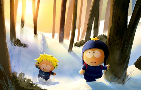 Creek Sp, Craig South Park, Craig Tucker, Creek Art, Tweek And Craig, Creek South Park, South Park Funny, Tweek Y Craig, South Park Characters