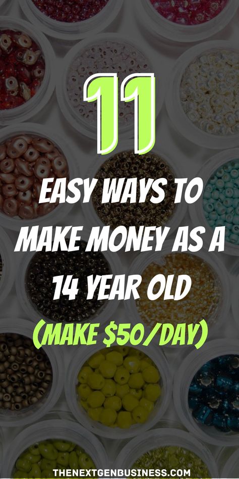 Do you want ideas on how to make money as a 14 year old fast? This post is full of ideas (you probably never thought of!) to make money for kids and teenagers along with the best tips to make money. Some of these teen jobs can be done at home or online while some require them to go out. Check them out! With the rise of the online world, there's plenty of things a teenager can today do to make extra income. #makemoney #teen #teenager Summer Jobs For Teens, Making Money Teens, Online Jobs For Teens, Apps For Teens, Easy Ways To Make Money, Teen Money, Jobs For Teens, Summer Jobs, Make Easy Money