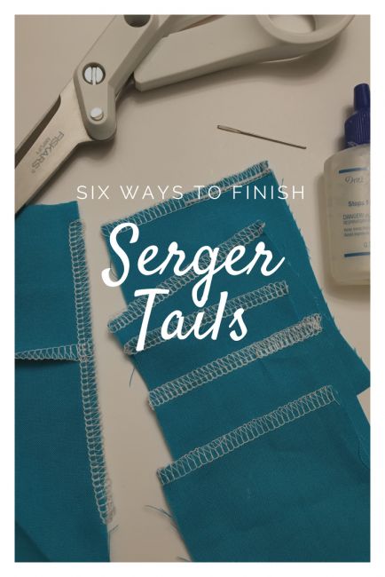 Overlocker Tips, Overlocker Projects, Serger Sewing Projects, Serger Tutorial, Bernina Serger, Serger Projects, Serger Stitches, Serger Tips, Beginning And End