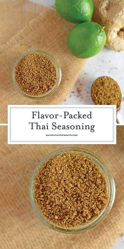 Thai Seasoning, Ramen Seasoning, Asian Seasoning, Homemade Dry Mixes, Thai Spices, Homemade Seasoning, Homemade Spice Mix, Dry Mixes, Spice Blends Recipes