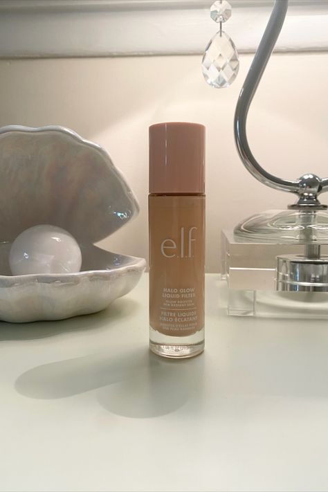 Elf Foundation Aesthetic, Elf Products Aesthetic, Elf Glow Foundation, Light Foundation Natural, Foundation Aesthetic, Makeup Products Foundation, Foundation Elf, Elf Beauty, Elf Halo Glow