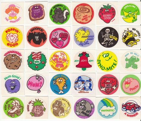 80s Trends, Scratch And Sniff, Elephant Stickers, Vintage Trends, Stocking Stuffer Gifts, Sticker Collection, Sticker Book, Sticker Art, Case Stickers