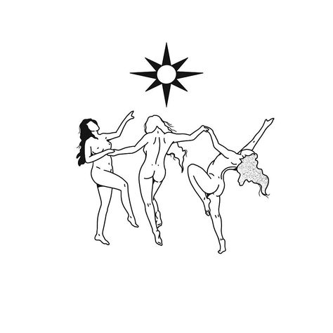 #tattoo, #tattoos, #inked, #tattooart, #tattooedwomen, #tattooedguys, #tattooinspiration, #tattooideas, #tattooworldwide, #tattoosociety, #InkLaughs, and #TattooFails​ Three Witches Dancing Tattoo, Witches Dancing Around Fire Tattoo, 3 Women Dancing Tattoo, Dancing Witches Tattoo, Dancing Women Tattoo, Community Tattoo, Optical Illusion Tattoo, Tatoo Inspiration, Witch Tattoo