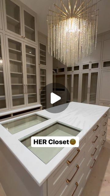 Alex Maloney| Texas Real Estate on Instagram: "HER Closet Fellas 😌

Click+ if this is the closet for your significant other!🙌

CLOSET BY: @monaco_pinnacle 🔥

At Monaco-Pinnacle, they believe that building a luxury home requires exquisite workmanship, a collaborative approach, and an intention of creating a one-of-a-kind experience that turns your dream home into a reality!

Romans 10:9-10 NKJV

that if you confess with your mouth the Lord Jesus and believe in your heart that God has raised Him from the dead, you will be saved. For with the heart one believes unto righteousness, and with the mouth confession is made unto salvation.

GOD BLESS YOU ALL!🙏

#realestate #luxuryhomes #modernhomes #interiordesign #dreamhome #mansion #customclosets #property" Luxury Dressing Room Beautiful Closets, Big Walk In Closet Luxury, Master Closet With Island, Luxury Closet Mansions, Island Closet, Walk In Closet Luxury, Romans 10, Closet Island, Ranch Ideas