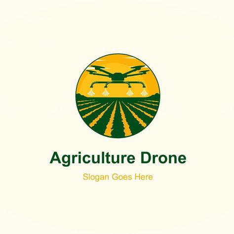 Agriculture Drone Logo Design Logo Template Drone Logo Design, Agriculture Logo Design, Drone Logo, Agriculture Drone, Agriculture Logo, Professional Business Cards Templates, Professional Business Cards, Card Templates, Drones