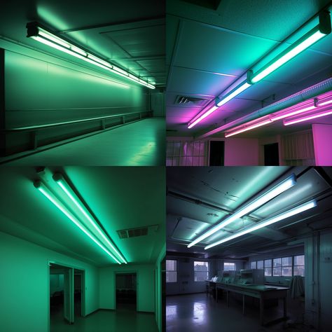 Fluorescent lighting Fluorescent Lights Aesthetic, Fluorescent Lights, Lights Aesthetic, Fluorescent Lighting, Tube Light, Fluorescent Light, Neon, Lighting, Quick Saves