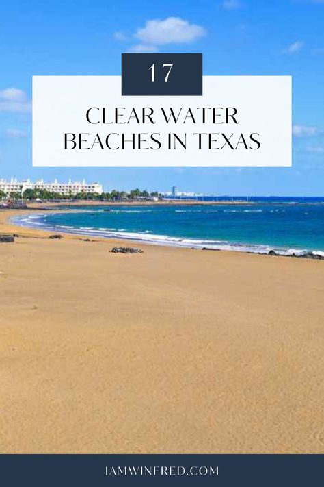 Check out the top 17 crystal clear water beaches in Texas and plan your next getaway. From Galveston to Padre Island, these beaches are a must-visit for anyone looking for stunning scenery and clear water. #ClearWaterBeaches #Texasbeaches #BeachDestinations #SummerVacation #BeachVibes Jamaica Beach Texas, Beaches In Texas, Surfside Beach Texas, Clear Water Beaches, Texas Travel Weekend Getaways, Best Beaches In Texas, Texas Weekend Getaways, Jamaica Island, Port Aransas Beach