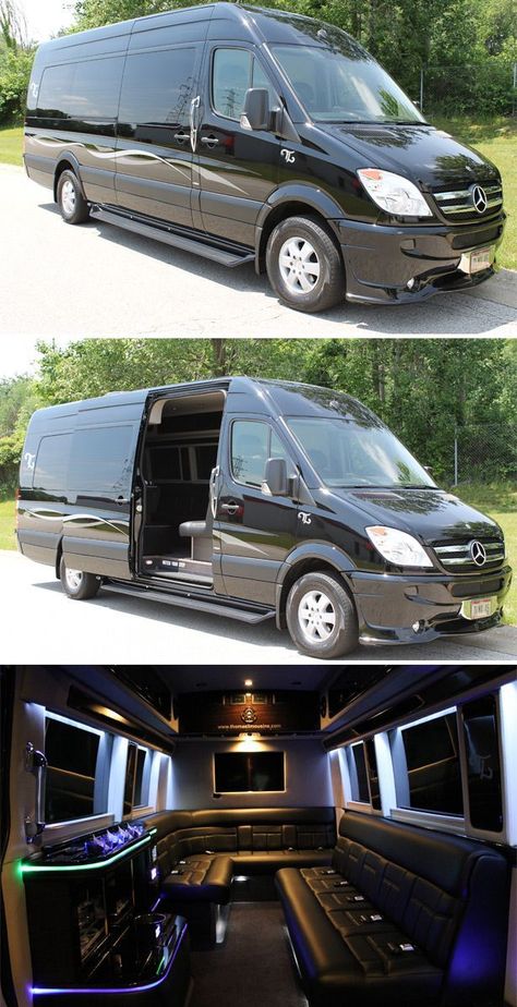 Mercedes Sprinter 12 Passenger, Mercedes Sprinter Van, Tmax Yamaha, T3 Vw, Mercedes Van, Luxury Motorhomes, Luxury Van, New Luxury Cars, Luxury Rv